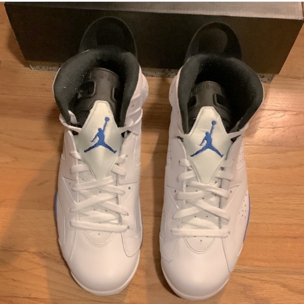 Air Jordan 6 Retro Sport Blue 2014 Men’s Size 10 - Picture 8 of 10